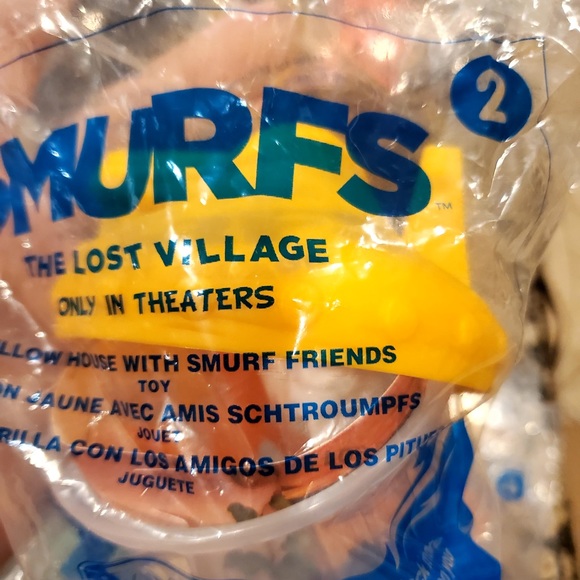 2017 Smurfs The Lost Village McDonalds Toys - Picture 6 of 7